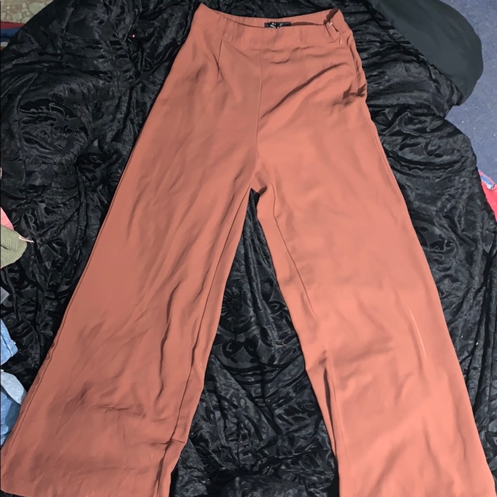 Brown cute Flare pants